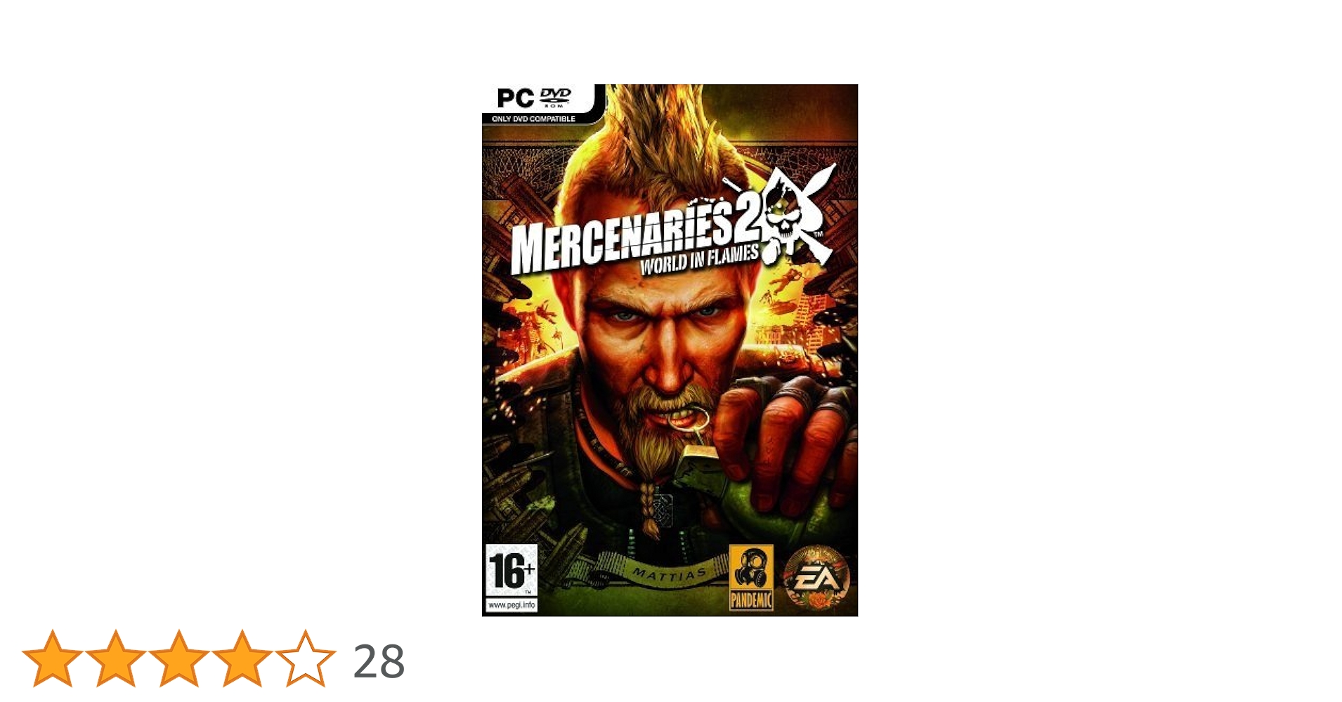 【中古】 Mercenaries 2: World in Flames Amazon | Mercenaries 2: World in Flames / Game | ゲーム